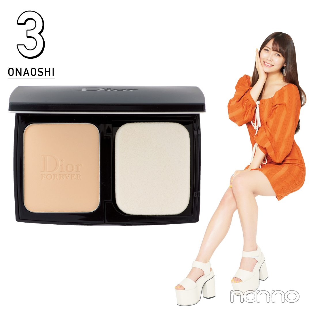 汗をかいても崩れないベースメイク★ NMB48白間美瑠さんの激推しコスメはコレ!_1_8