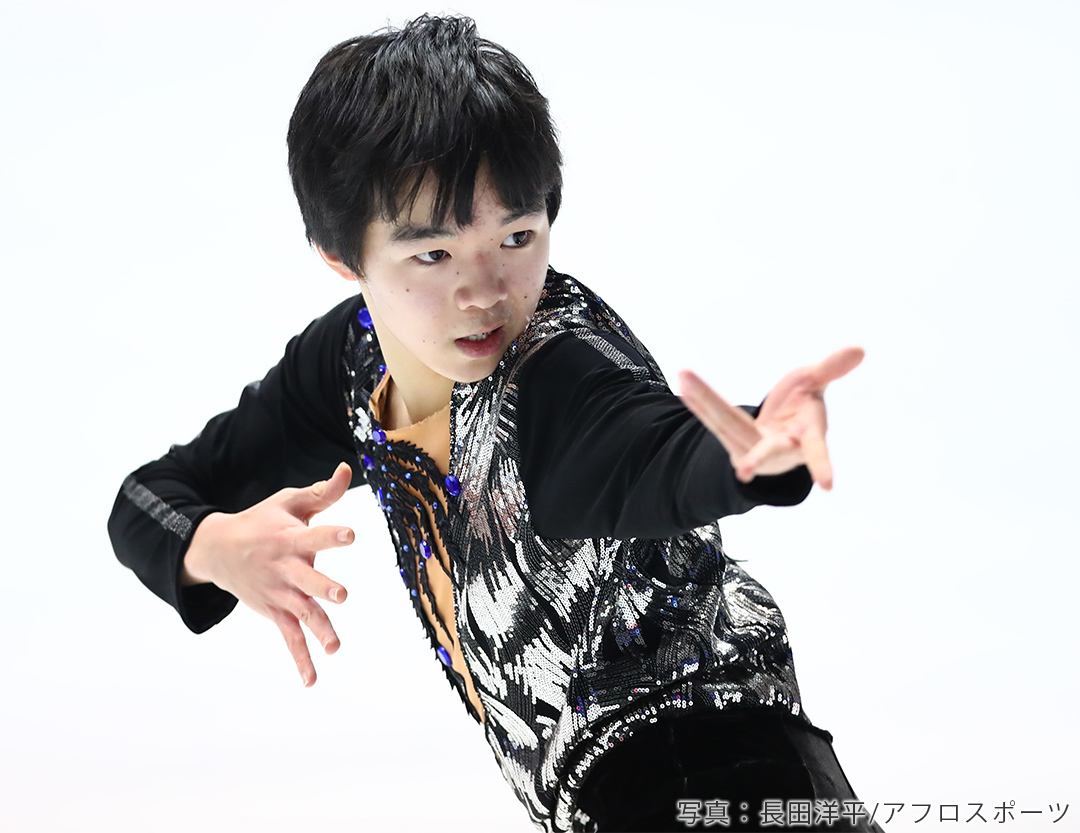 2018年フィギュアスケート全日本選手権男子FSでの鍵山優真選手
