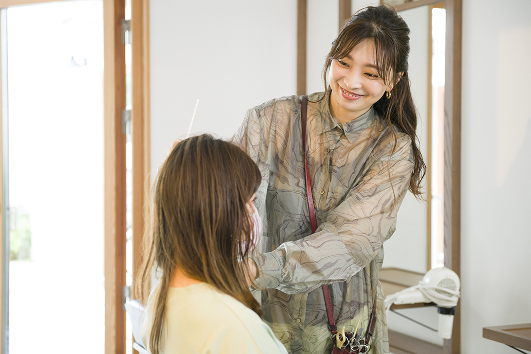 アラフォー女性に一番相談されるのは、ヘアケアについて