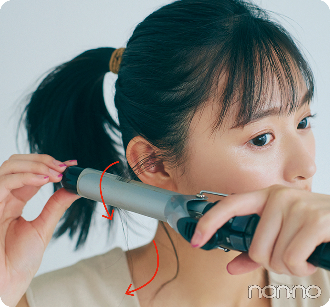 遠藤さくらの今っぽポニテプロセスカット7