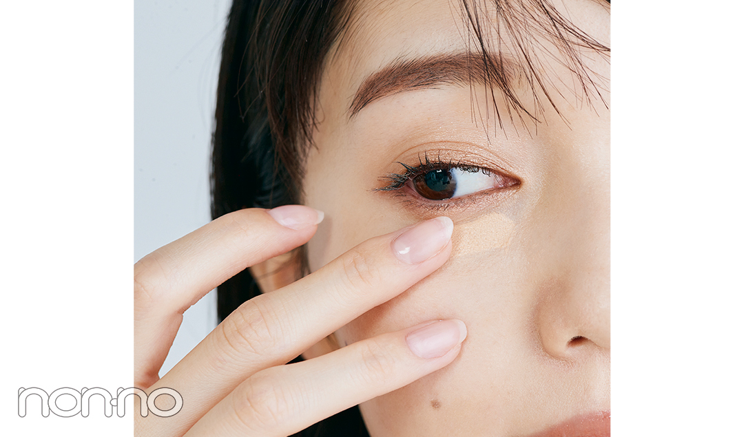 松川菜々花の好きな人の前で「崩れない」ベースメイク モデルカット6-2