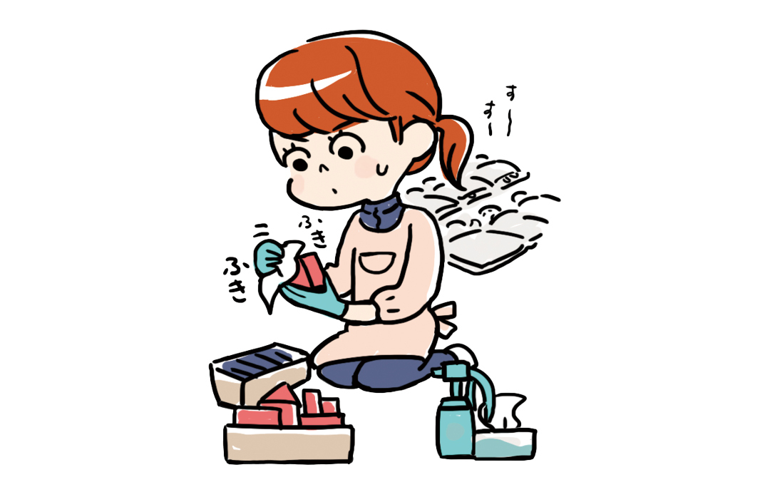 掛け持ち派のアルバイト事情のイラスト3