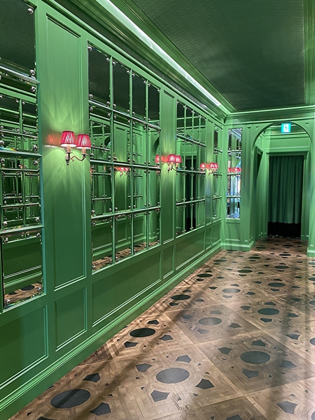 Gucci Osteriaのエントランスホール
