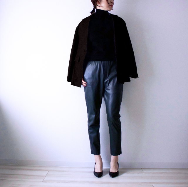 Styling/のフェイクレザーパンツ