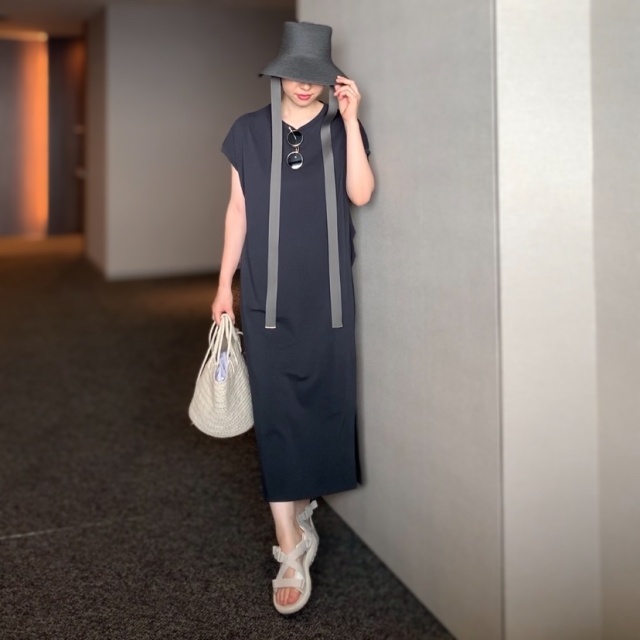 今ある服でコーデする。