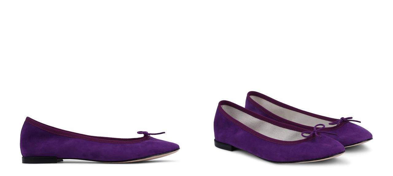 Repetto(レペット)バレエシューズ 2022春夏 パープル