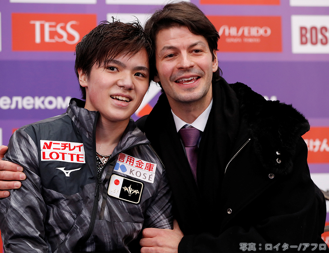ステファン・ランビエール 新コーチ 宇野昌磨