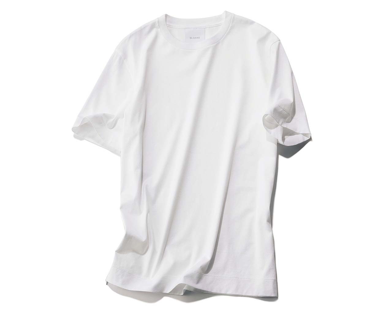スローンの白Tシャツ