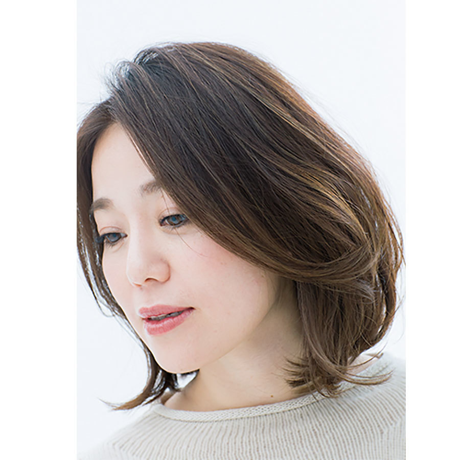 横から見た人気ボブヘアスタイル3位の髪型