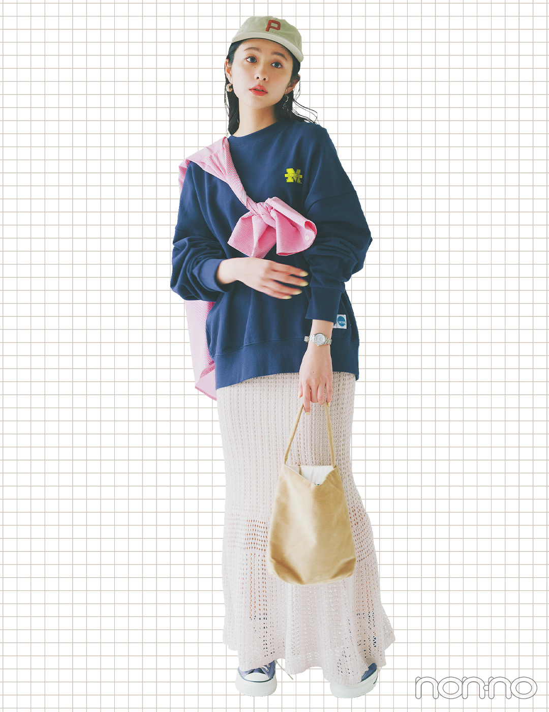 大学生の毎日コーデ ４月後半の人気コーデランキングtop10 Non No Web ファッション 美容 モデル情報を毎日お届け