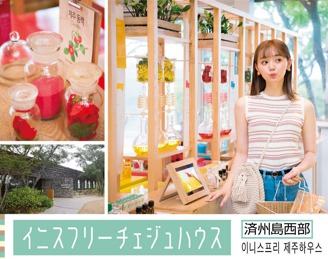 済州島西部 イニスフリーチェジュハウス 이니스프리 제주하우스