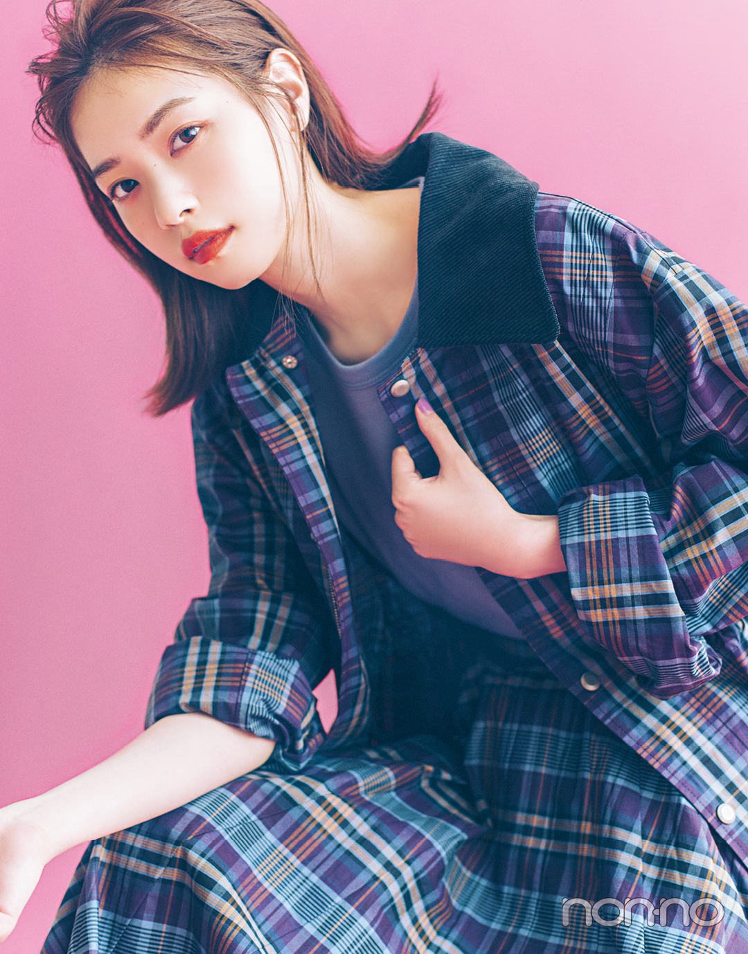 秋ファッションで魅せるモデルの顔。 西野七瀬フォトギャラリー_1_5