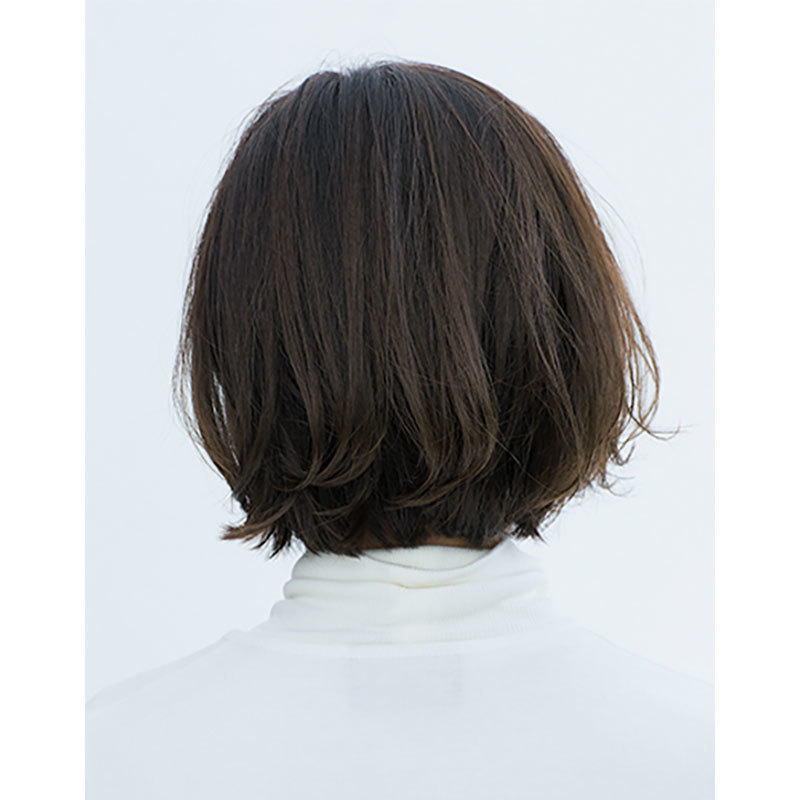 後ろから見た 人気ボブヘアスタイル9位の髪型