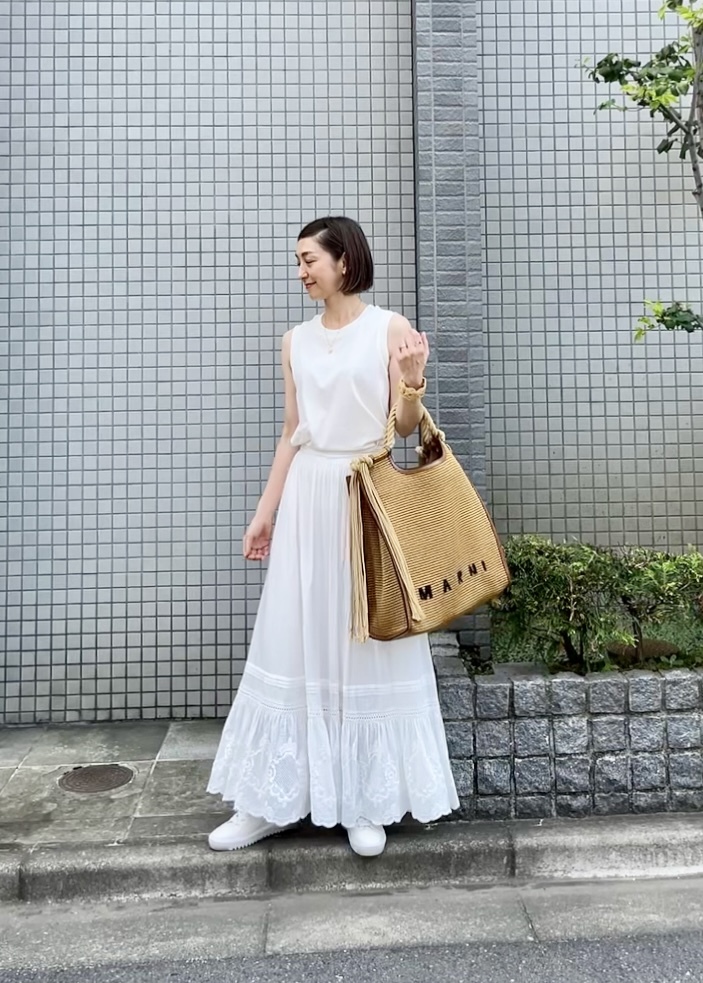 夏のスカートコーデ 5style 華組 一色華菜子のブログ 華組ブログ Web Eclat