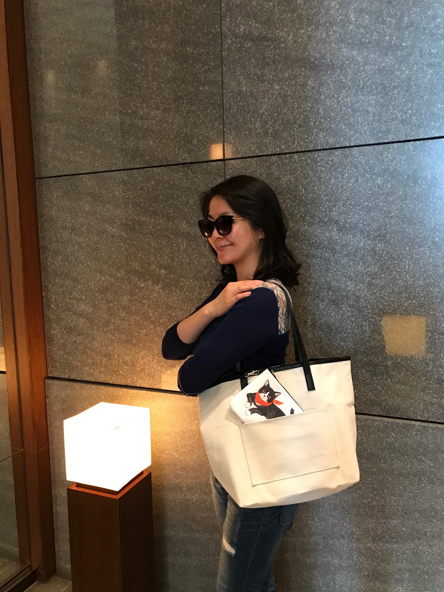 アラフォーのカジュアルスタイルでも大活躍!! EFFE BEAMS × Marisol の上品ビッグトート_1_4
