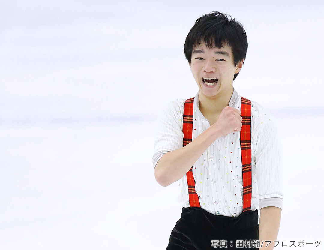 2019年フィギュアスケート全日本ジュニア選手権男子FSでの鍵山優真選手