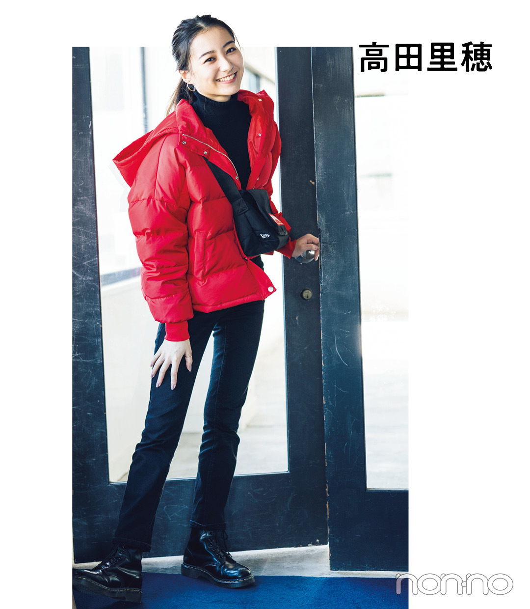 3ページ目 おしゃれ力が即アップ 今日から真似できる冬の赤コーデ21選 Non No Web ファッション 美容 モデル情報を毎日お届け