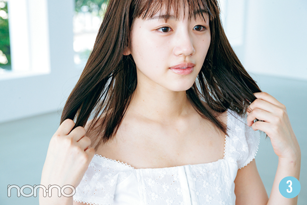 佐々木美玲のツヤ髪のヒミツは? ヘアケアレシピを公開!_1_7