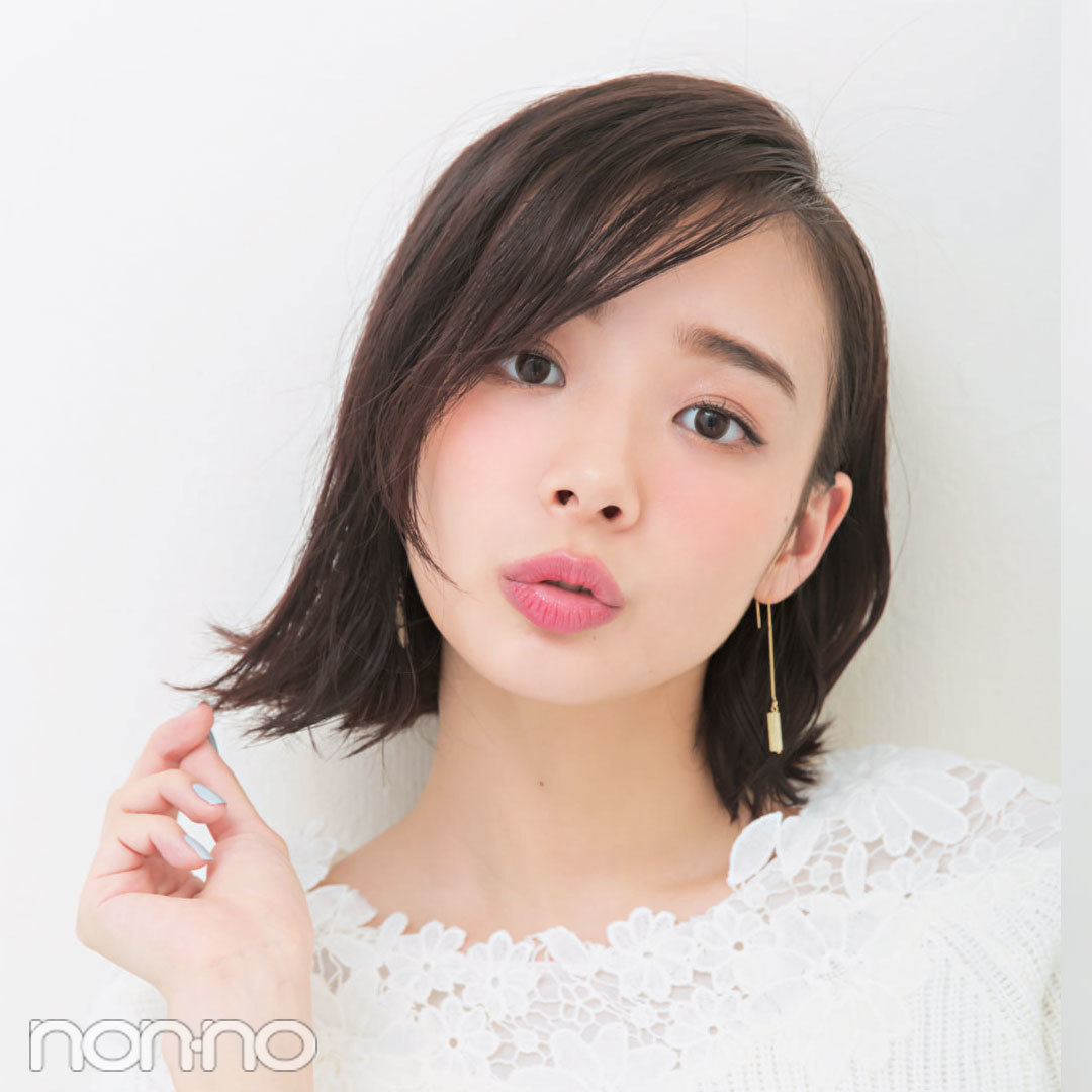 レーストップスの日のヘアアレンジ 甘さを引き立てるウエットな質感を効かせて Non No Web ファッション 美容 モデル情報を毎日お届け