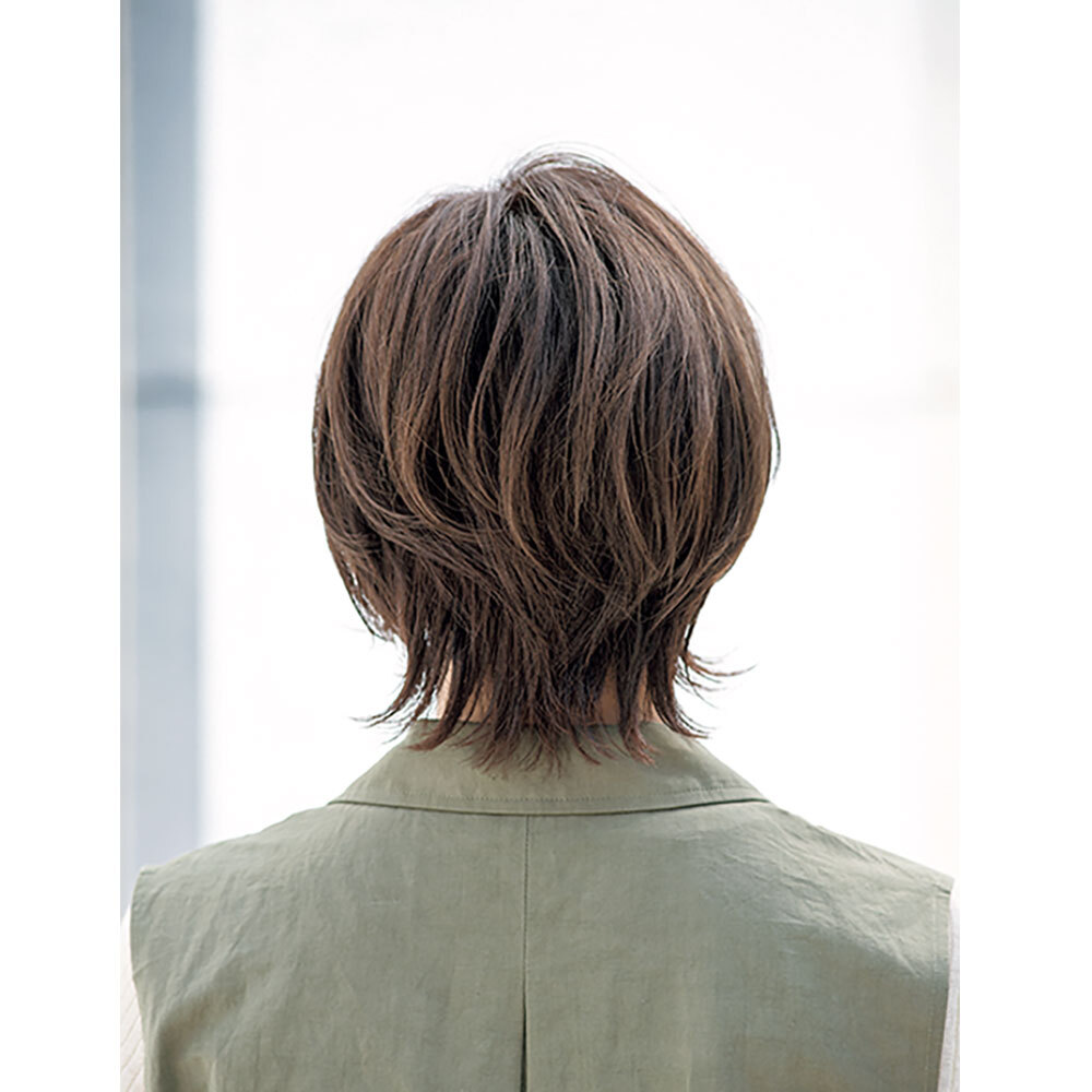 後ろから見た40代に似合う髪型 ヘアスタイル人気ランキング8位