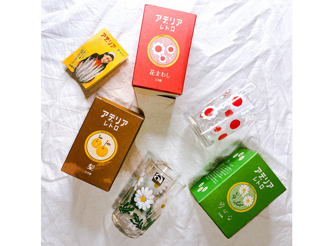 アデリアレトロのクリームソーダにぴったりなコップ
