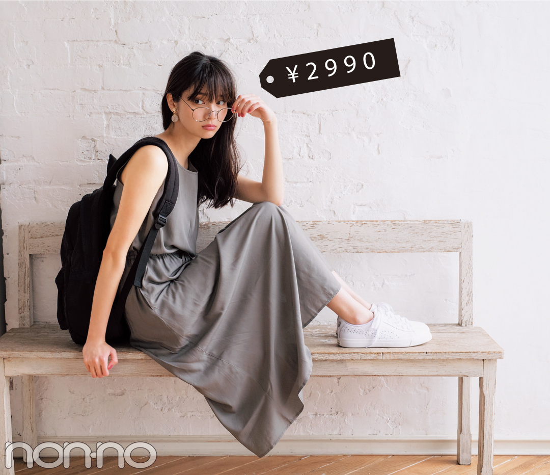 Gu ユニクロ Dholic プチプラワンピースの正解コーデはコレ Non No Web ファッション 美容 モデル情報を毎日お届け