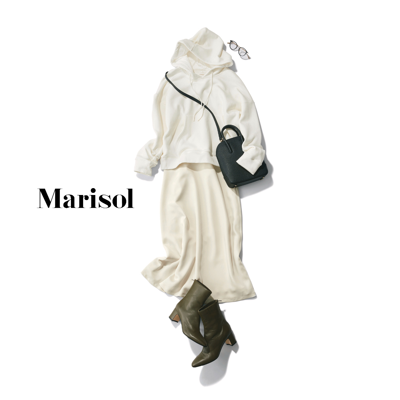 秋の白ワンピースコーデから女っぷりツイードジャケットコーデまで アラフォーの１週間コーデ ファッション誌marisol マリソル Online 40代をもっとキレイに 女っぷり上々