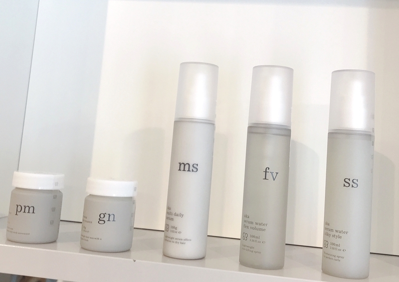 ukaのヘアスタイリングシリーズは5品