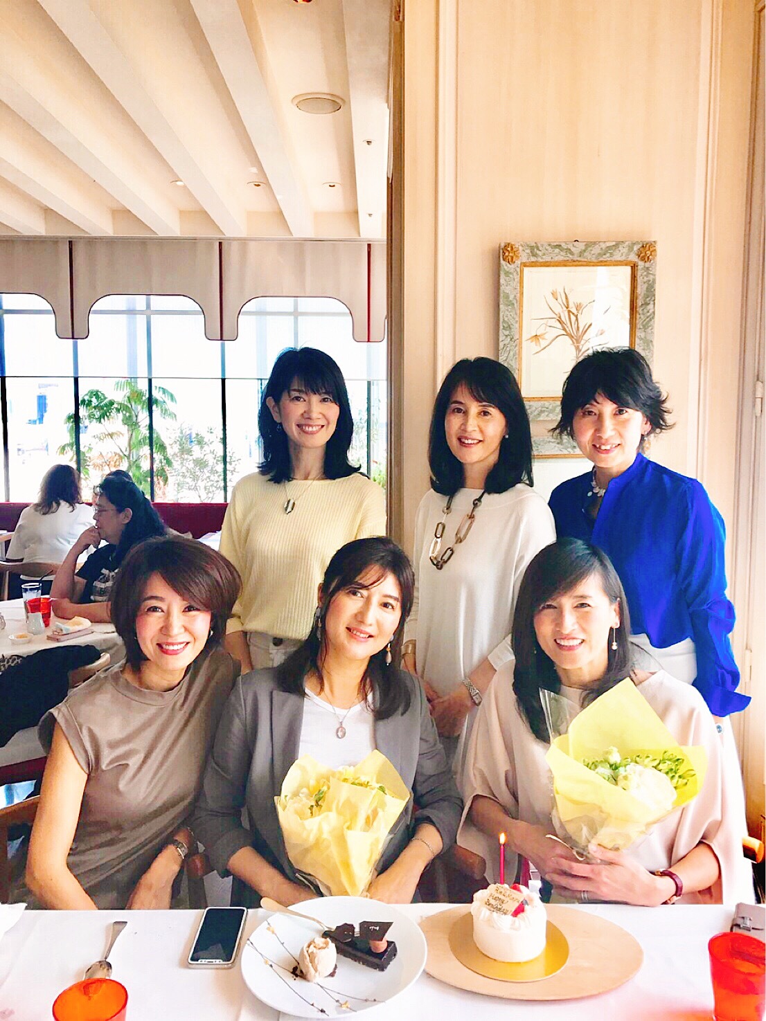 皆さんのステキなお心遣いにりえちゃんと2人、感激です🎵