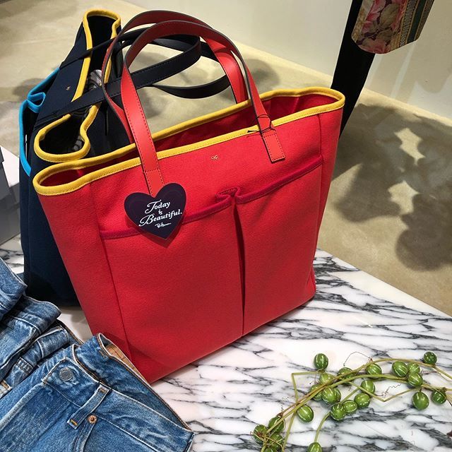 ANYA HINDMARCH × RonHerman キャンバストートバッグ culto.pro