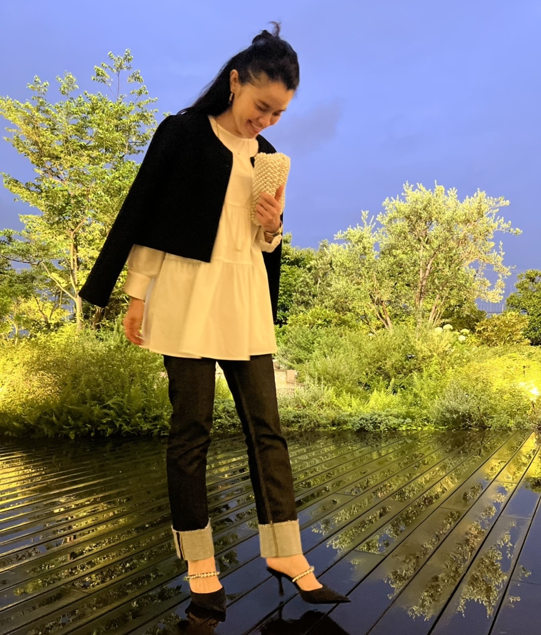 センスのいいアラフィー しゃれ見え コーデ集 Photo Gallery Web Eclat 50代女性のためのファッション ビューティ ライフスタイル最新情報