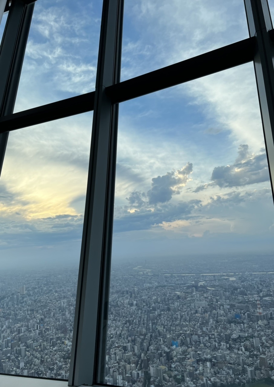 東京スカイツリー展望台へ 10年に想いを馳せて 華組 水口宜子のブログ 華組ブログ Web Eclat