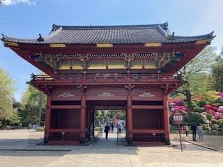 根津神社内部