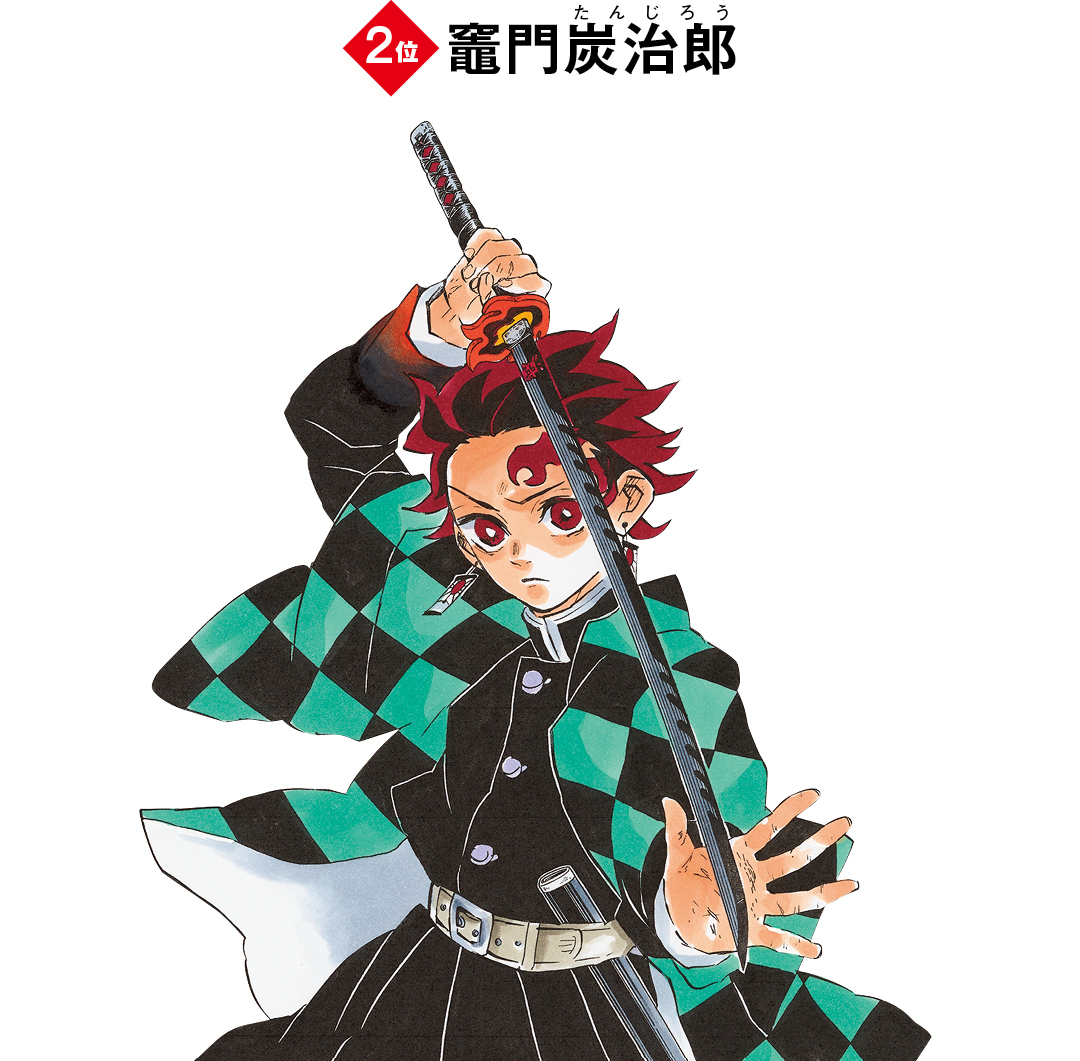 2位竈門炭治郎