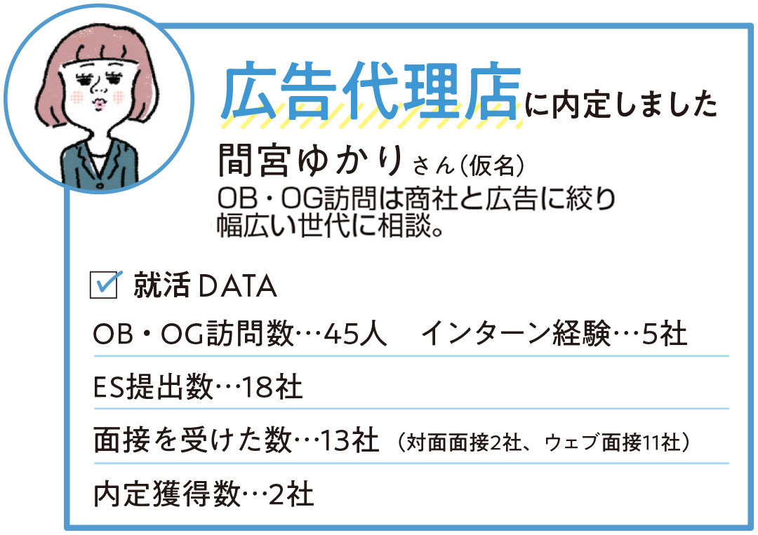 広告代理店に内定しました