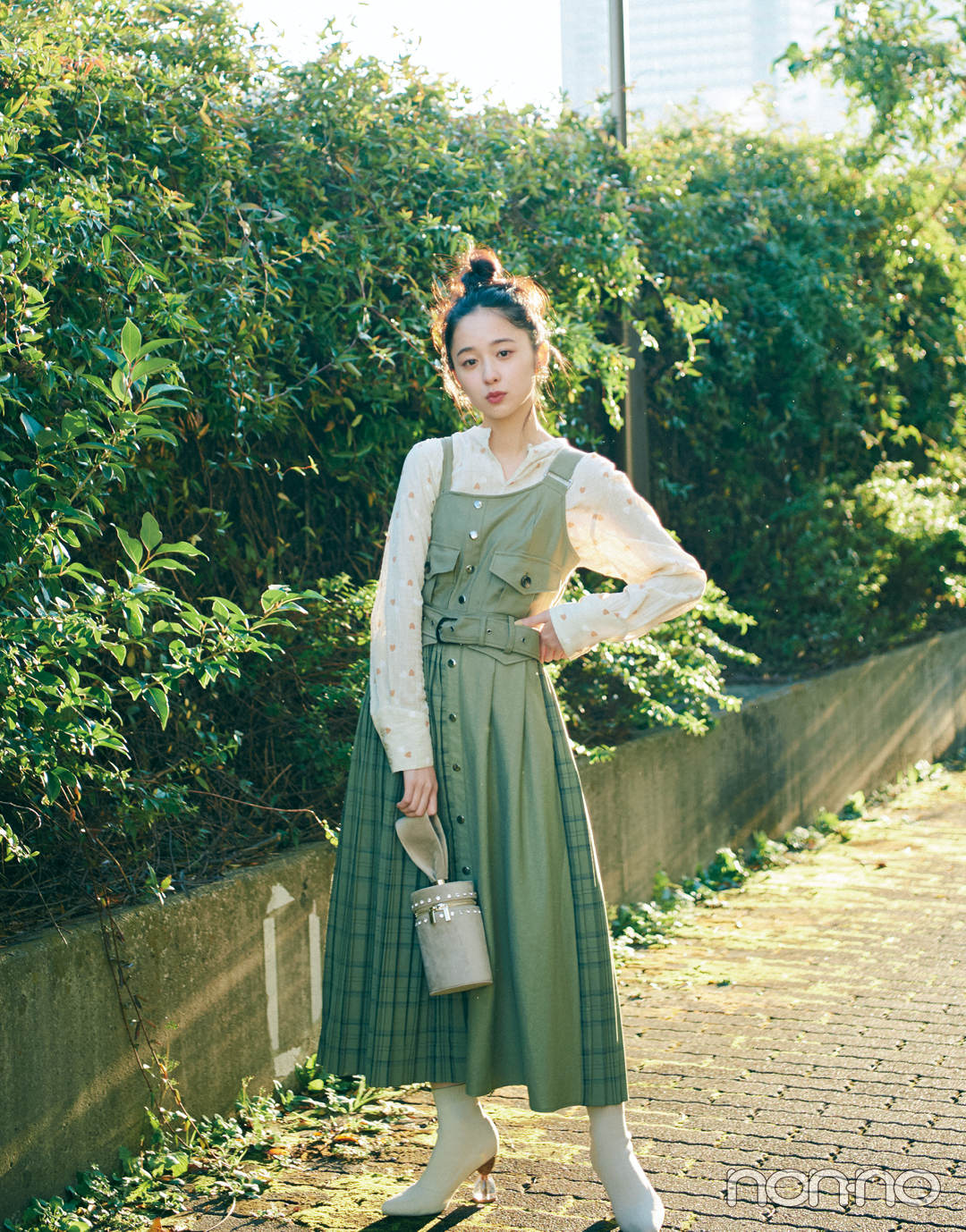 2月の春待ちワンピース★ 新ノンノモデル堀田真由が着こなす!_1_9
