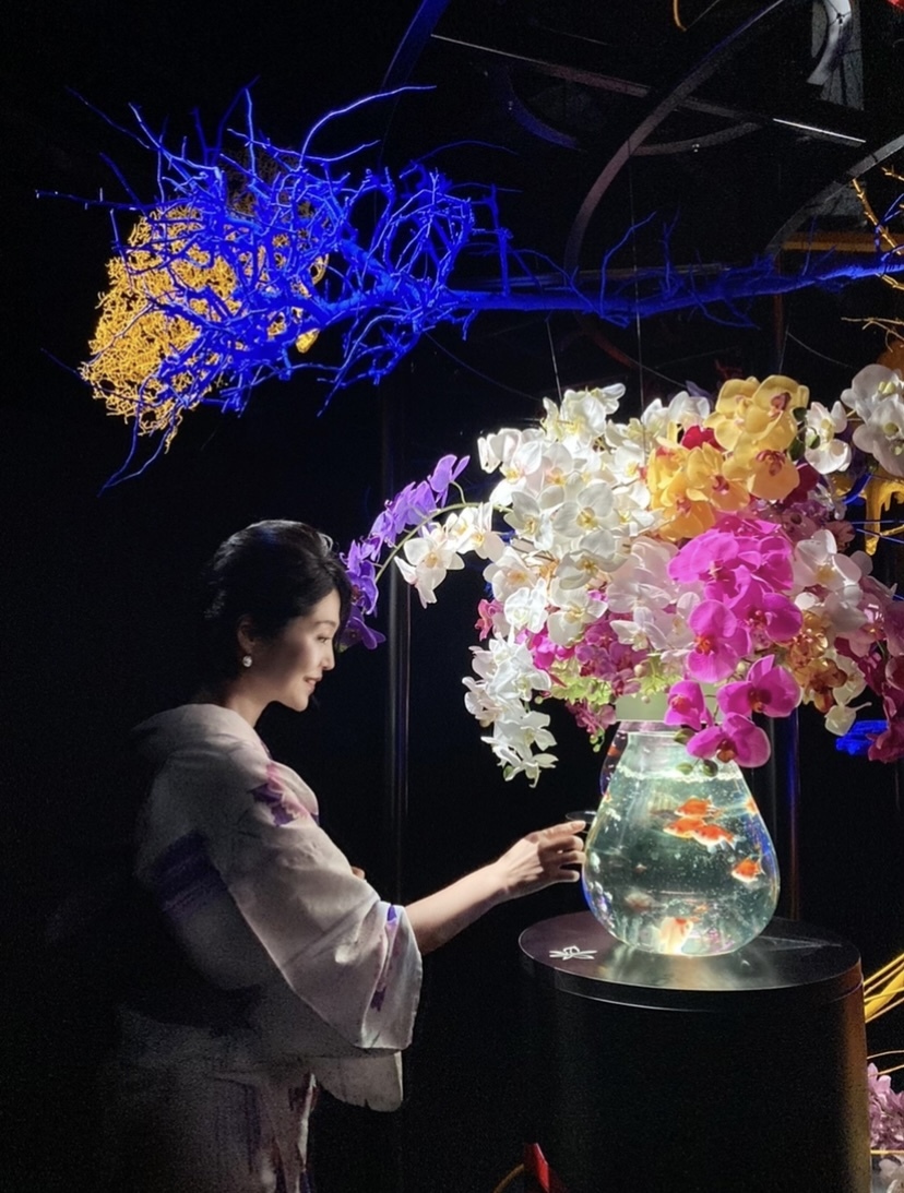 浴衣で銀座お散歩♪アートアクアリウム美術館GINZAに行ってきました。_1_5