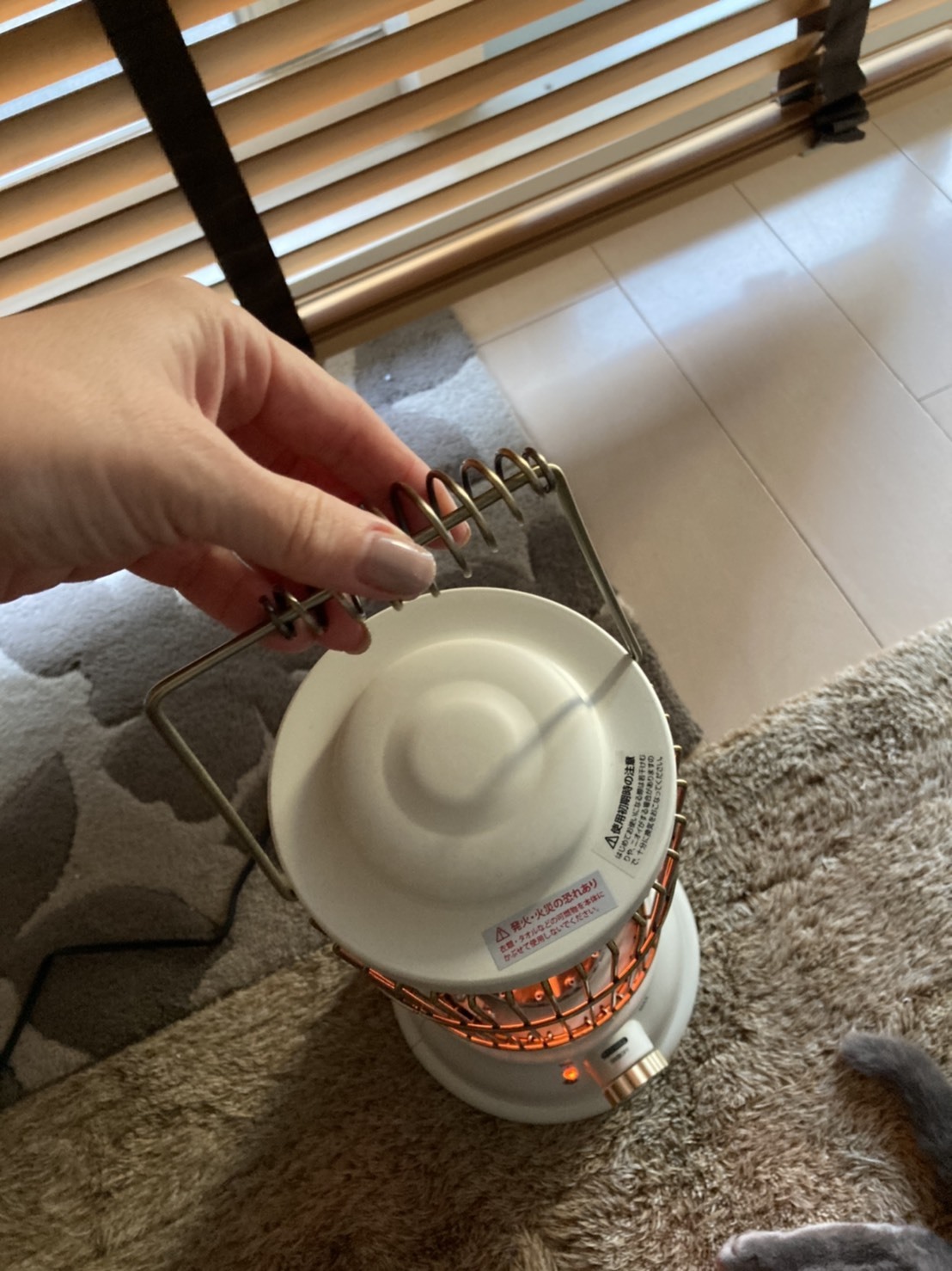 一人暮らしにオススメ かわいい電気ストーブ Non No Web ファッション 美容 モデル情報を毎日お届け