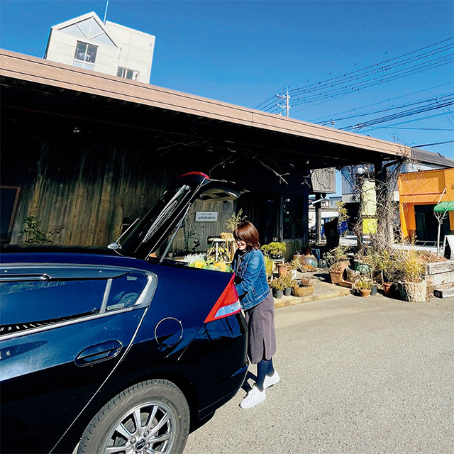 荷室が広くて買い物に大活躍!エコ運転度の評価あり