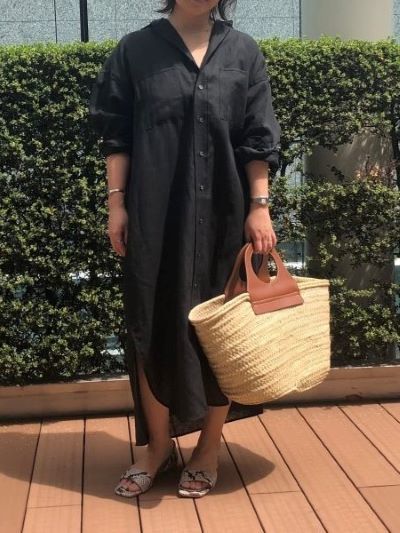 TICCA×eclat ダブルポケットロングシャツ ¥31,900