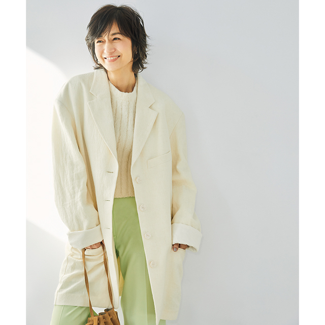Acne Studiosのジャケット 富岡佳子