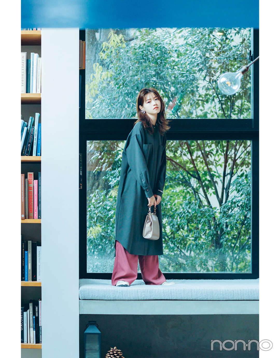 Iラインで今っぽさと着やせ印象をGET!【トレンド服×4大シルエット①】_1_7