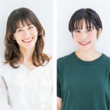 broocH(ブローチ) 平野 愛さん(右)、杉山由夏さん(左)