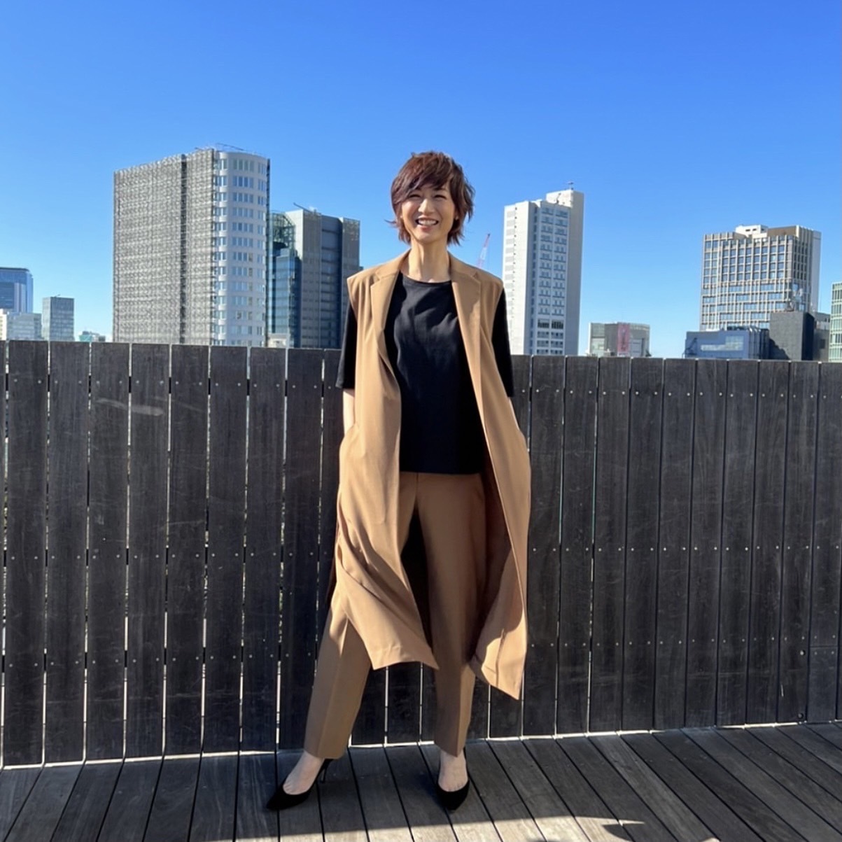 富岡佳子private Life Norc By The Line Web Eclat 50代女性のためのファッション ビューティ ライフスタイル最新情報