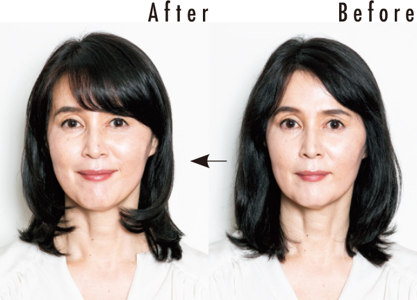 サロンヘアケア体験のBeforeとAfter