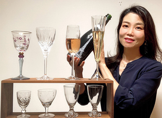 心ときめく繊細なグラスで シャンパンをより華やかに!