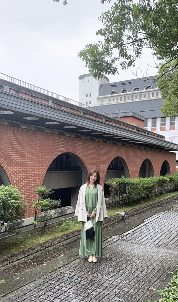 大草直子さんコラボの揺れるワンピースを秋コーデしてみました Part1_1_2