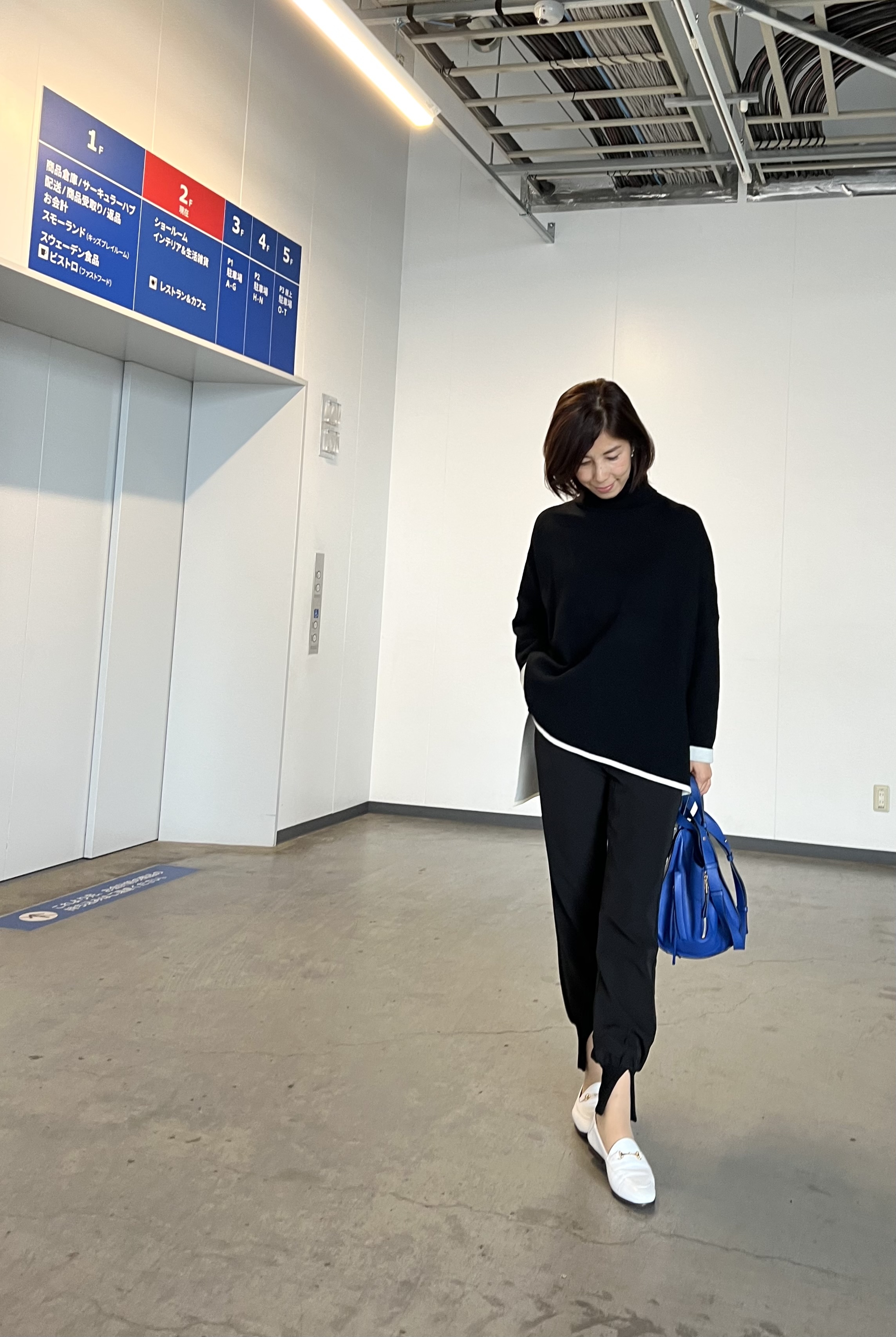 大人かっこいいモノトーン ブルーコーデ 華組 大垣佳世のブログ 華組ブログ Web Eclat