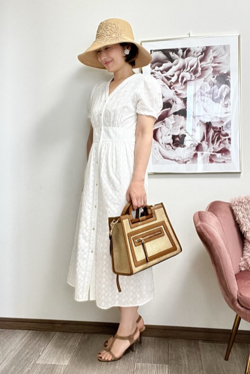 褒められ率no１ 夏のエレガンスワンピース ファッション誌marisol マリソル 40代をもっとキレイに 女っぷり上々