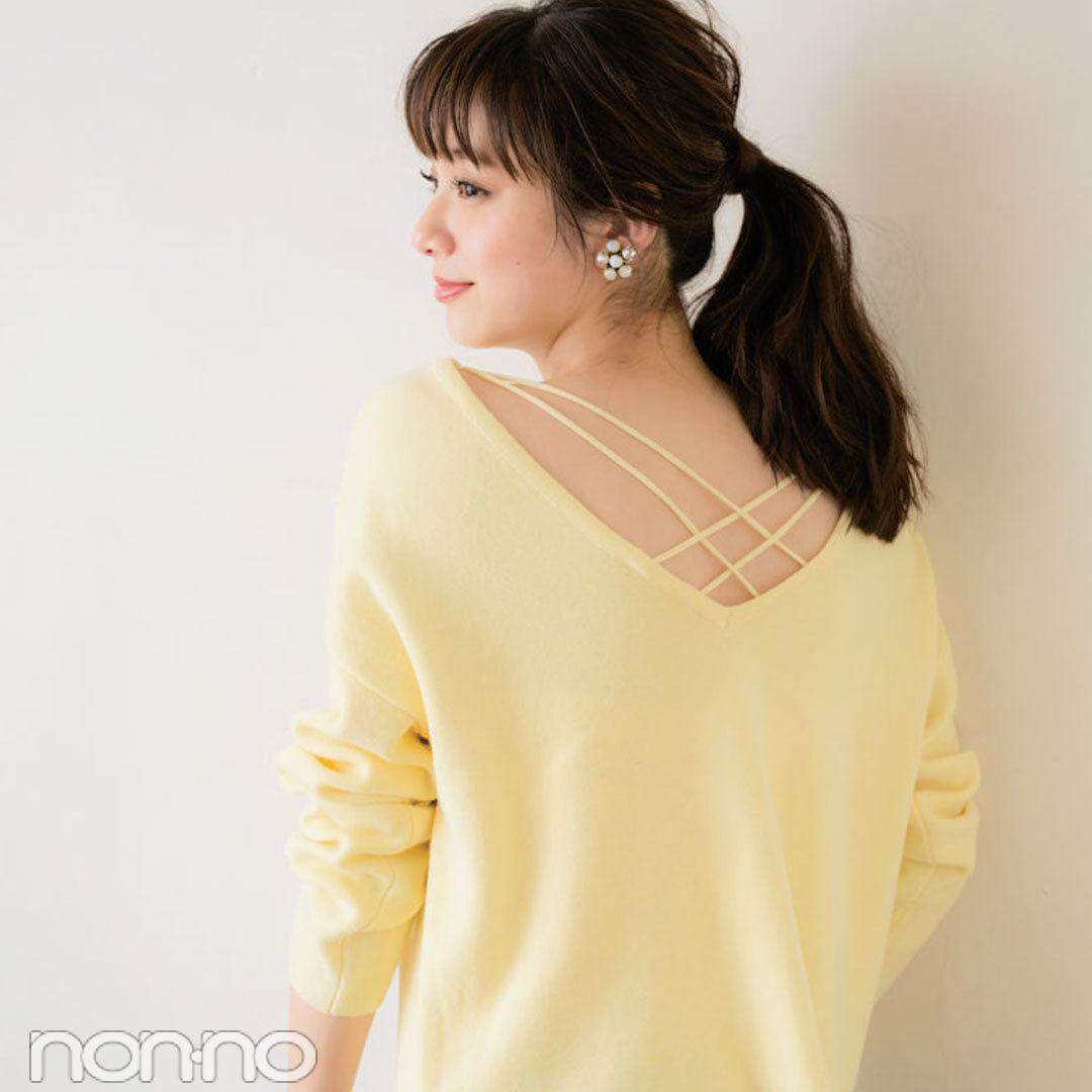 春は背中美人トップスをGET! 前後2wayも嬉しい♪_1_2